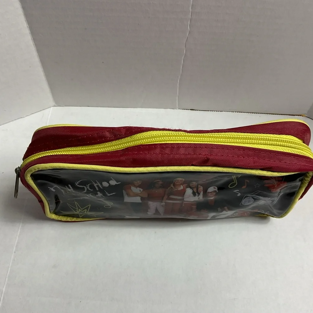 Disney High School Musical Red and Yellow Pencil Case